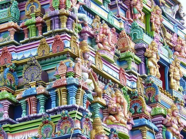 Victoria - Detail of the Tamil Temple