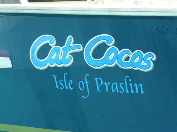 Leaving for Praslin