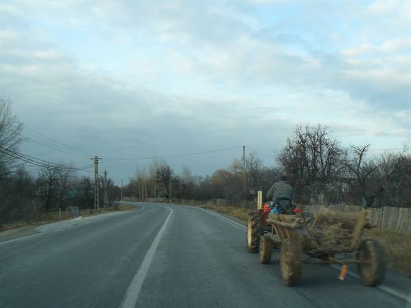 On the roads of Muntenia
