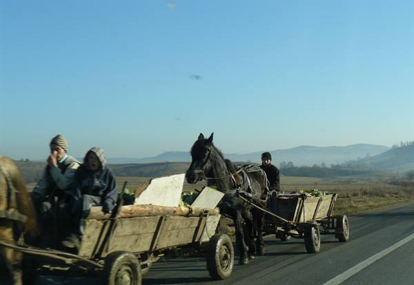 On the roads of Transylvania