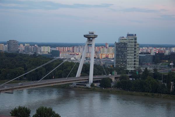 Bratislava - Panorama from the Castle