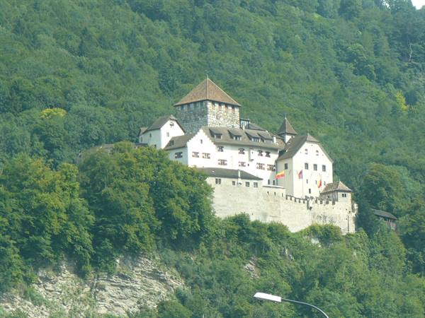 Arriving in Vaduz