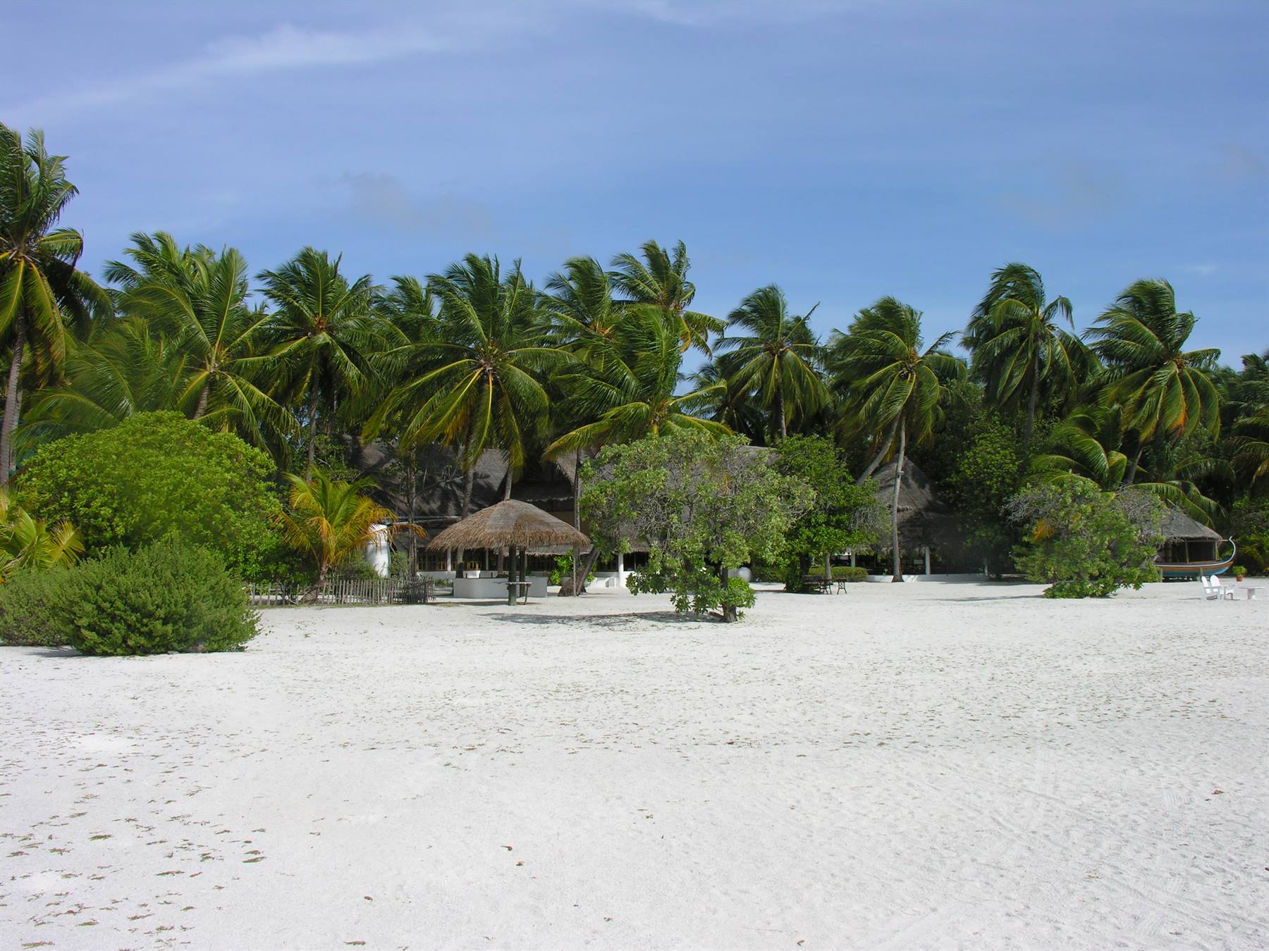 La spiaggia a nord
