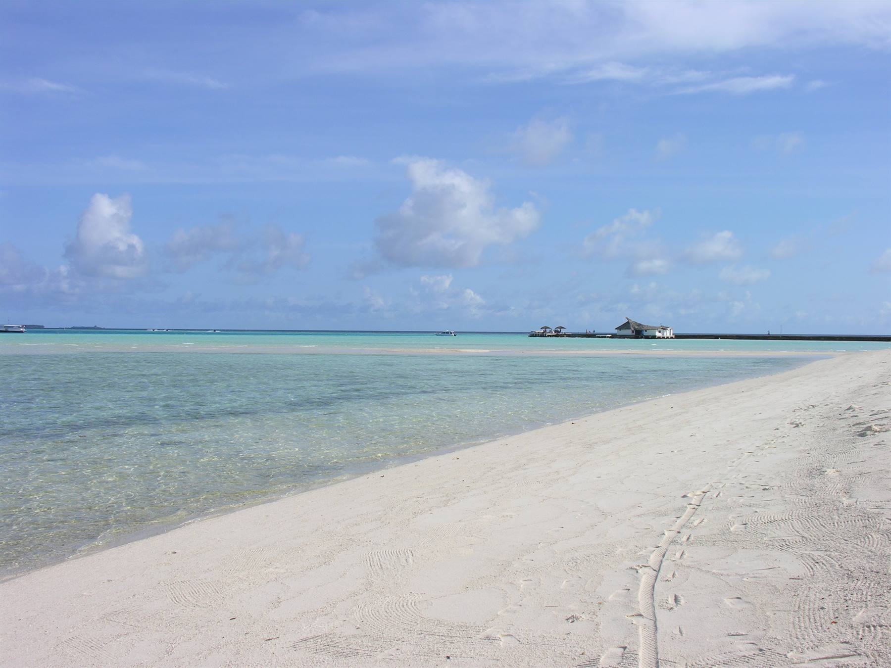 La spiaggia a nord