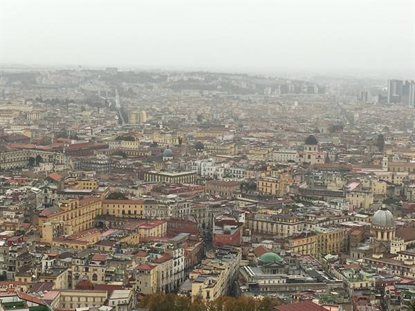Panorama of Naples from Castel Sant'Elmo