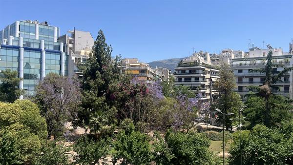 From the balcony