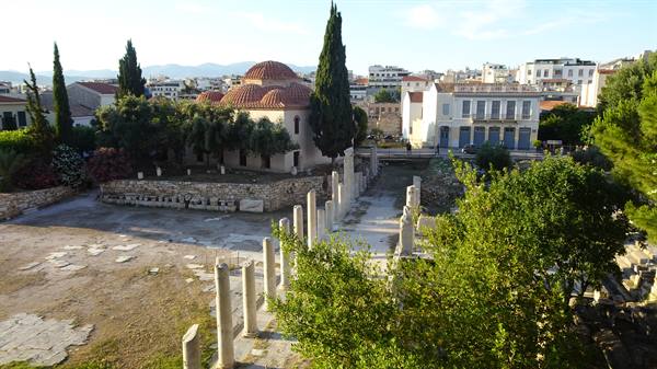 The ancient Roman agora