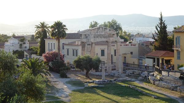 The ancient Roman agora