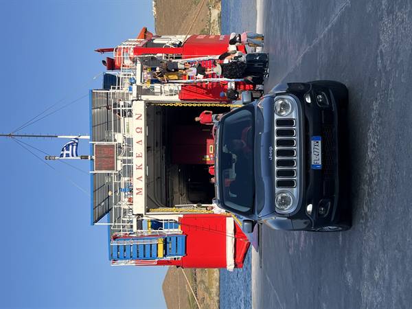 Ferry to Greece: our four-wheeled adventure begins!