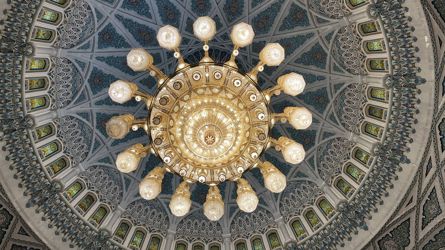 Mascate-Grande Moschea del Sultano Qaboos