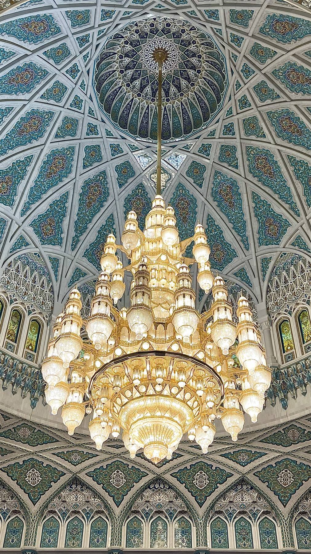 Mascate-Grande Moschea del Sultano Qaboos