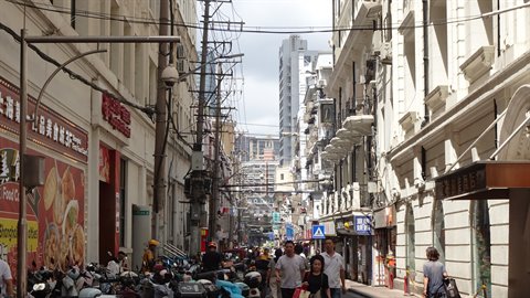 Shanghai-Nanjing Road Pedestrian Street
