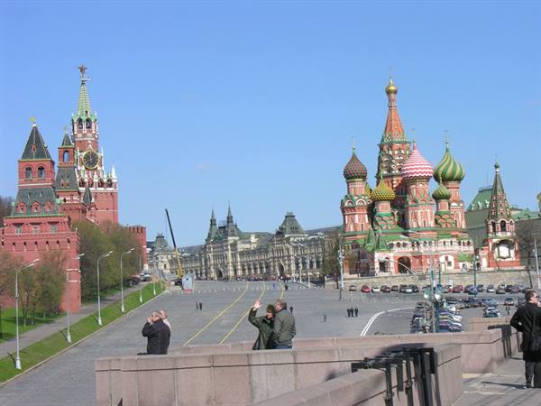 Red Square from the Moskva