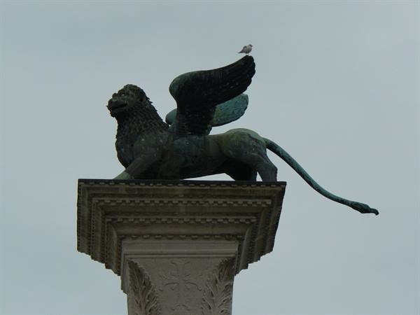 The lion of St Mark