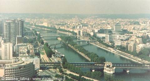 Paris, view from the Eiffel Tower