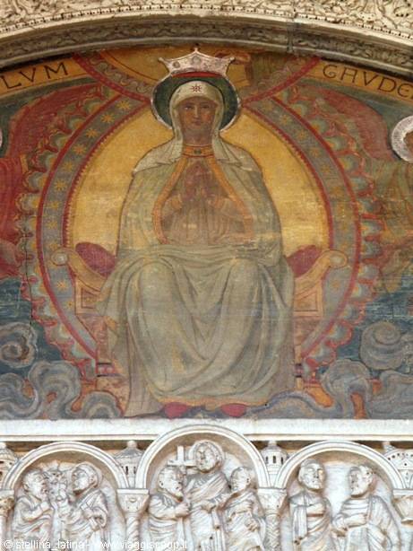 Piacenza, detail of the Cathedral