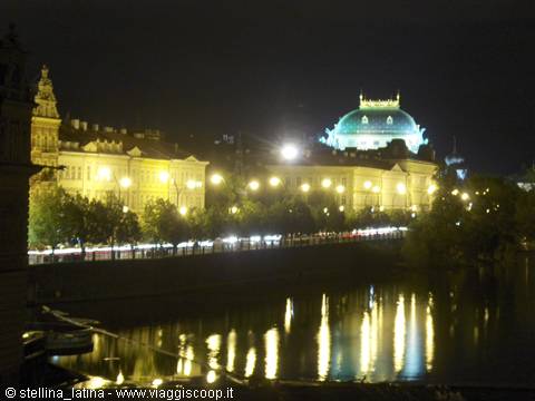 The Theatre seen from Charles Bridge