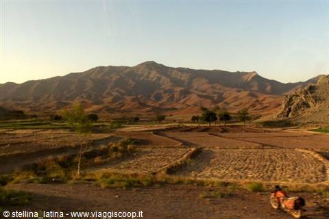travelling towards Yazd
