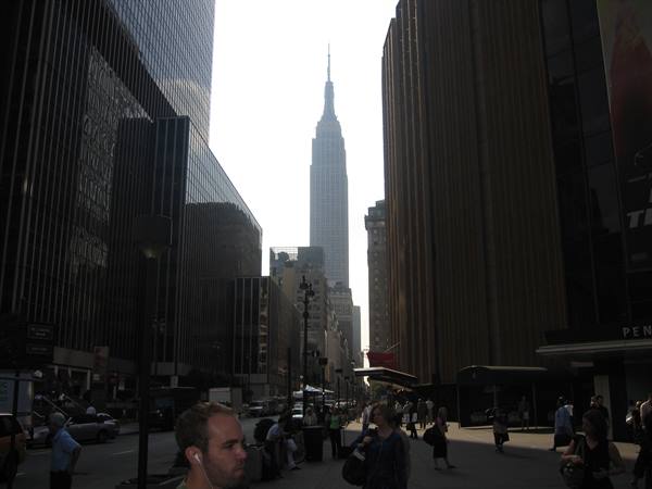at the end...The Empire State Building