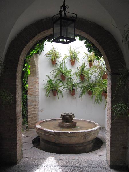 A patio