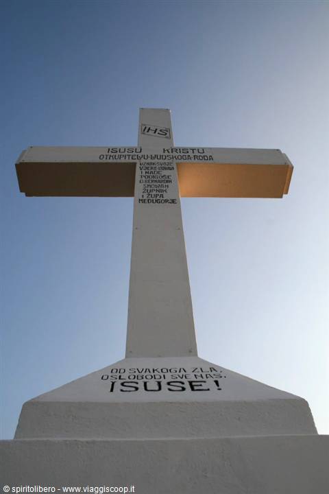 The Cross at the top of Mount Krizevac