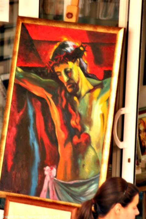 Painting by a local artist.