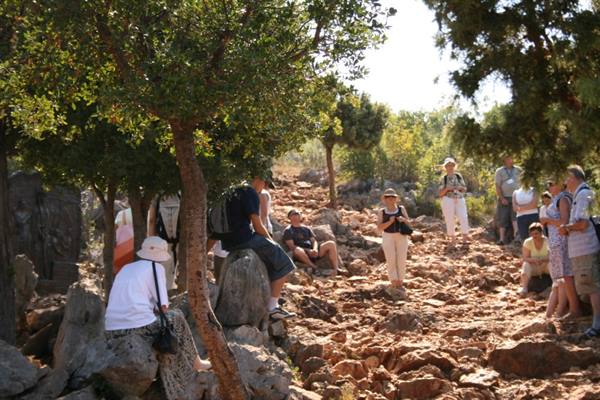 Mount Podbrdo, site of the early apparitions