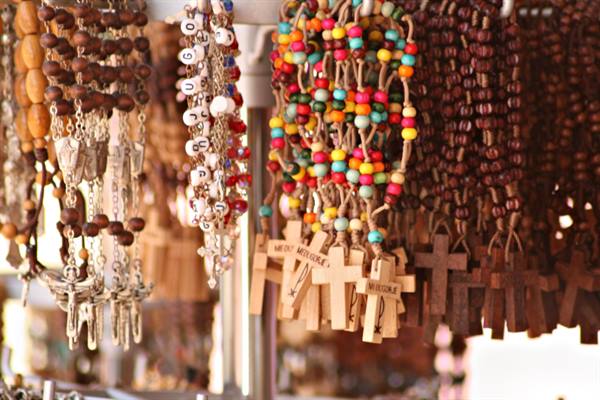 Sacred gadgets in the little shops