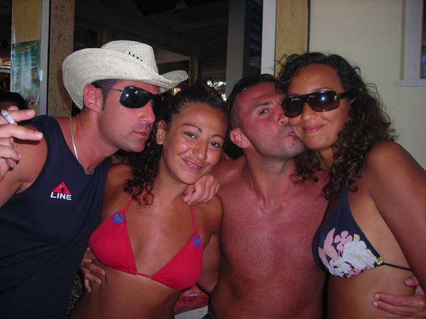 Rochi and Fazio at the Tropicana