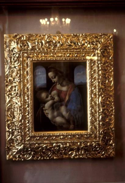 SAINT PETERSBURG - Museum: the Madonna and Child by Leonardo