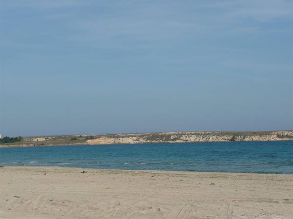 THAPSOS - the little peninsula seen from the beach