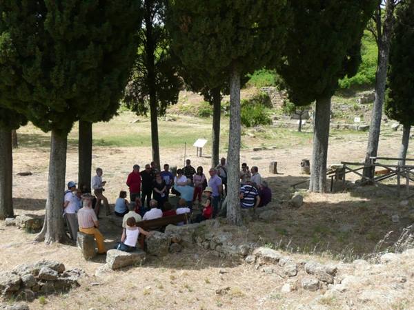 MORGANTINA - north stoa