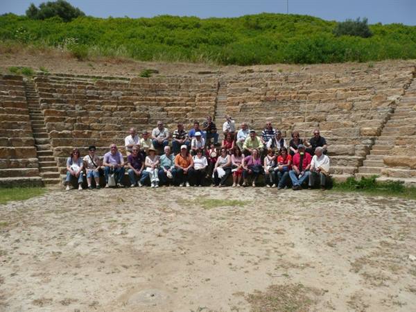 MORGANTINA the Archeoclub group of Ragusa