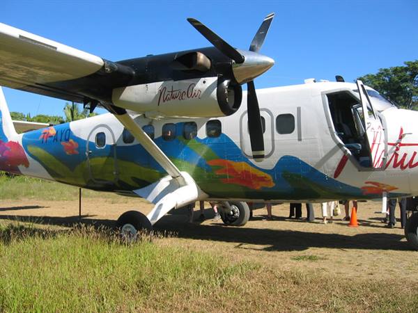 plane for tourist transport