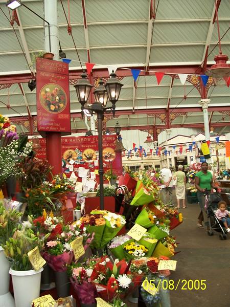 The little market of St.Helier