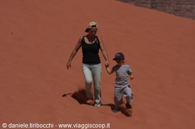 ELISABETTA AND ENEA ON THE DUNE