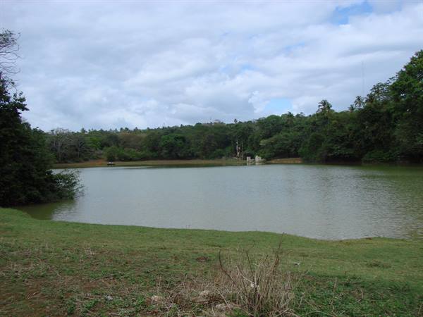 the lagoon of San Andres