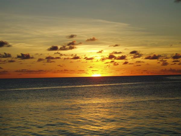 Sunset in Rangiroa