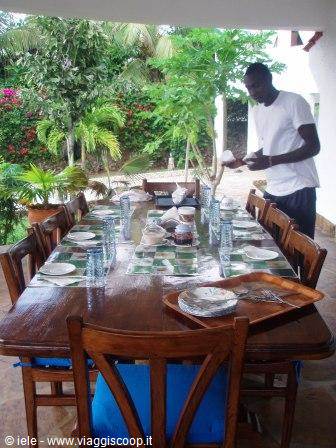Setting the table