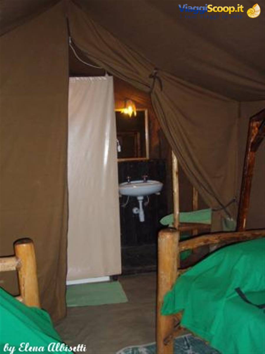 Amboseli - Kibo Camp - inside the tent