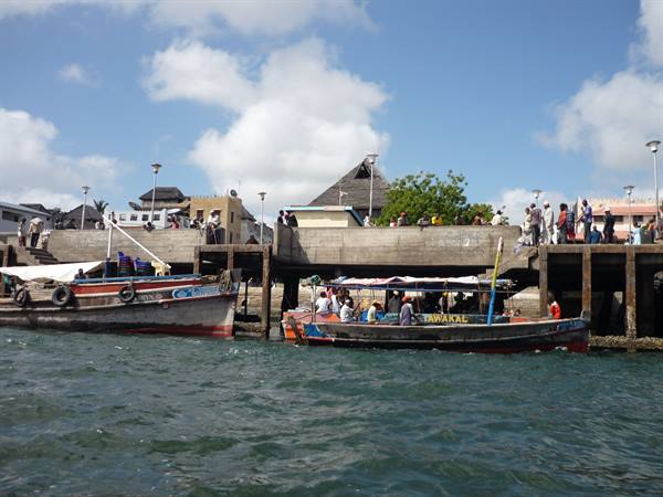arrival in Lamu