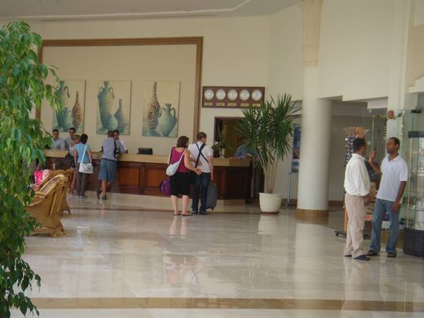 the reception