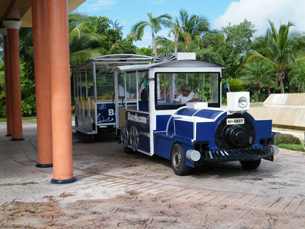 Little train for internal transfers