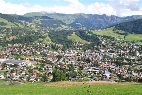 Megève from Mont le Jaillet