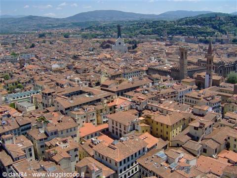 Florence from the cathedral's bell tower