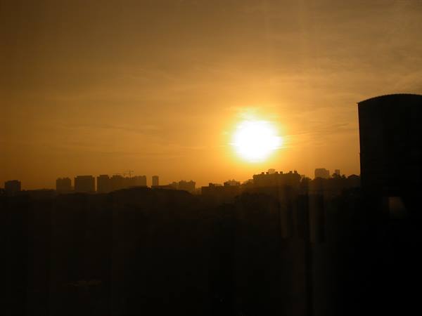 Dawn in Singapore