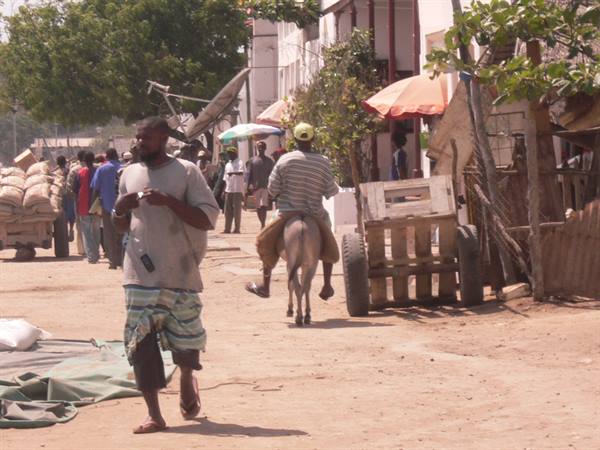 Seafront in Lamu
