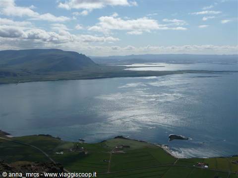 View of Reykjavìk from Akrafjall