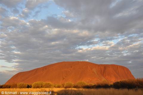 Uluru at dawn