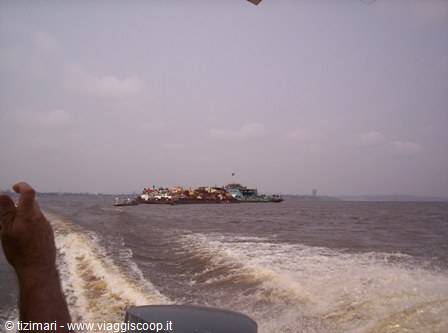 sailing on the Congo